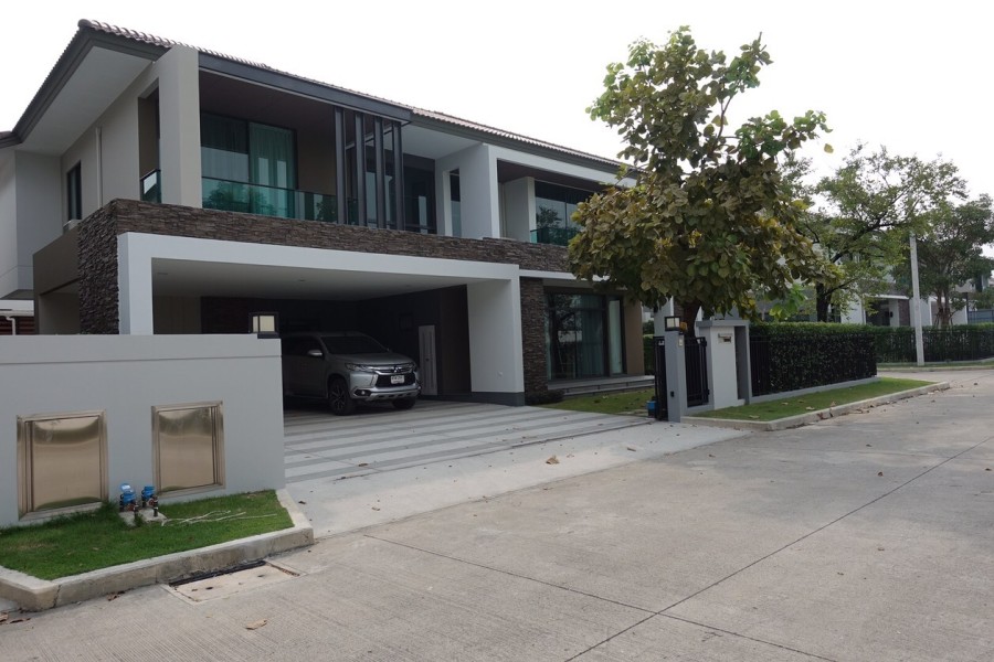 ขาย/เช่า บ้านเดี่ยวใหม่ 2 ชั้น หมู่บ้านเดอะแกรนด์วงแหวนบางนาอ่อนนุช 