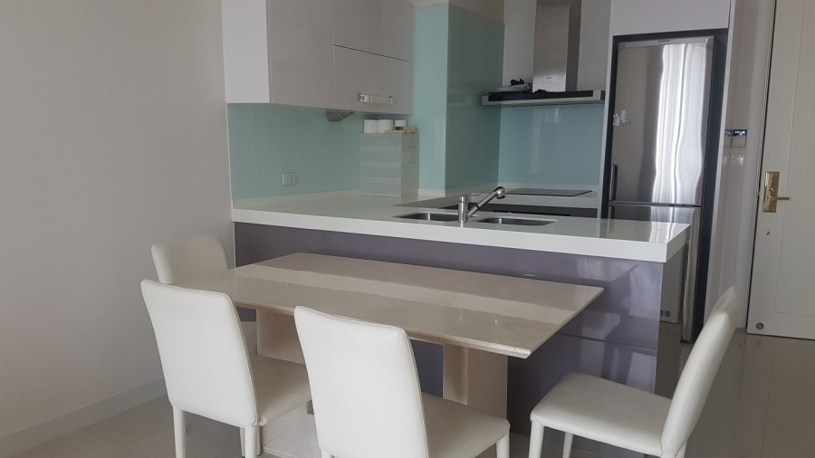 Sale/Rent Q Langsuan Condo 3B/2B  80.23 sqm. Fully Furnished  