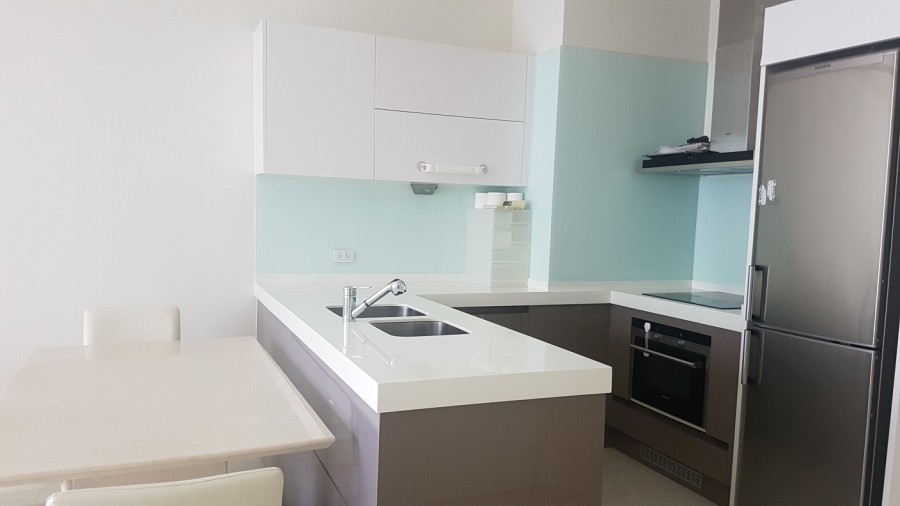 Sale/Rent Q Langsuan Condo 3B/2B  80.23 sqm. Fully Furnished  