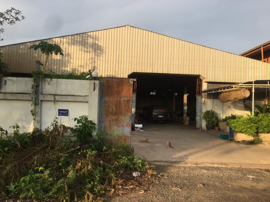 ขายที่ดิน 327 ตรว. พร้อมโรงงาน ติดถนนสังฆสันติสุข 56 ใกล้สนามกอล์ฟเดอะไพน์