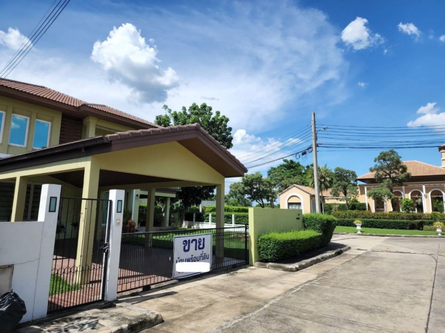 ขายบ้านเดี่ยว 2 ชั้น 126 ตรว. 3ห้องนอน 3 ห้องน้ำ ในหมู่บ้านทัสคาน่า พระยาสุเรนส์ คู้บอน ตกแต่งสวย  