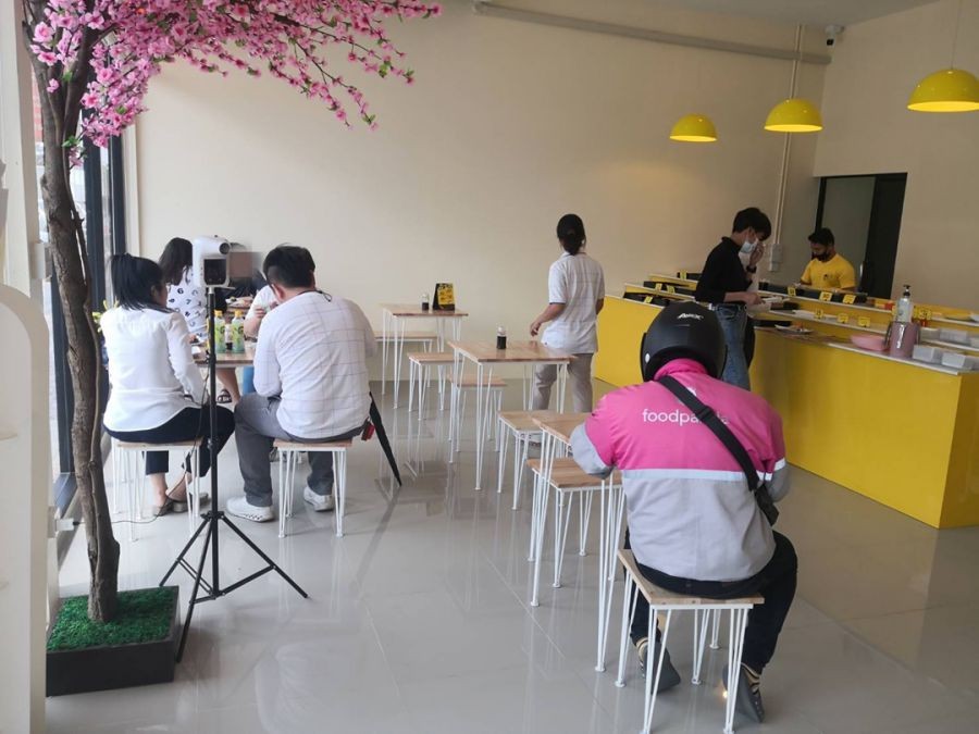 เซ้งร้าน ไข่หวานบ้านซูชิ สาขาบรมราชชนนี ในปั๊มบางจาก ติดถนนใหญ่ ติดกับร้านกาแฟอินทนิน-ร้าน Kerry