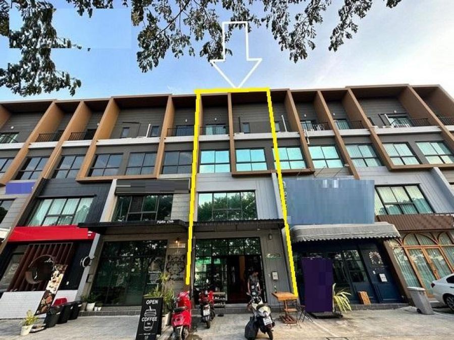 PB4970 ให้เช่า Home Office 4ชั้น โครงการ The Edition(Business District) บางนา-วงแหวน Luxury ติดถนนใหญ่ ถนนกาญจนาภิเษก เขตประเวศ