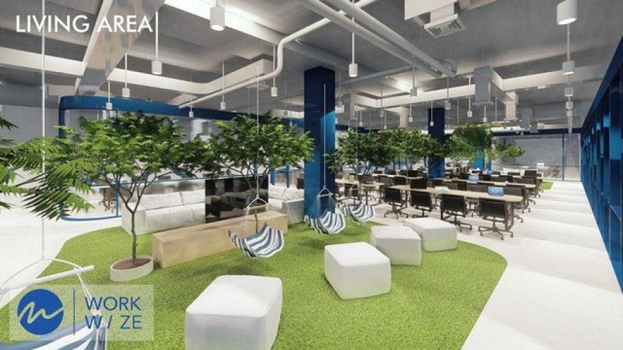 ออฟฟิศตกแต่งพร้อมใช้ รัชดา ห้วยขวาง  อาคารเดอะสตรีท มีพนักงาน 1 ท่านขึ้นไป