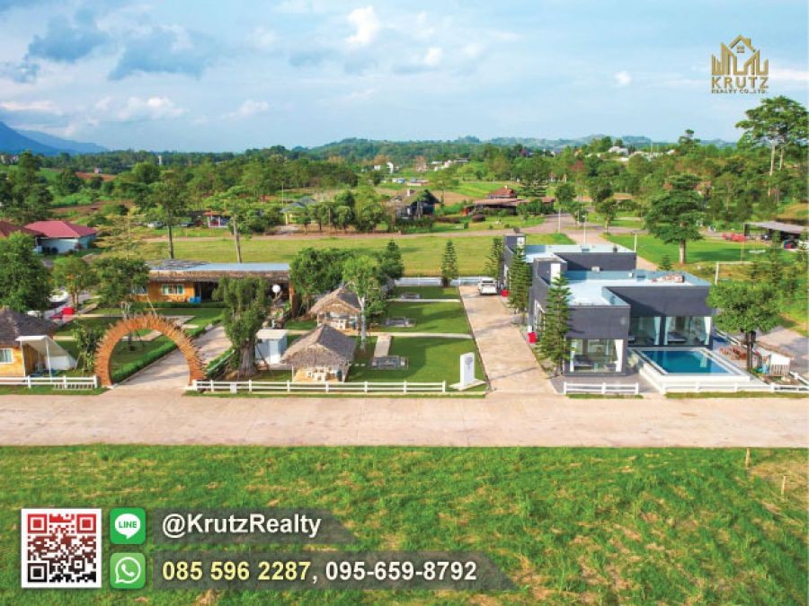 ขายด่วนพูลวิลล่าเขาค้อ 2 ไร่ 2 งาน 39.50 ตรว โอบล้อมด้วยธรรมชาติ ตำบลทุ่งสมอ  อำเภอเขาค้อ  จังหวัดเพชรบูรณ์