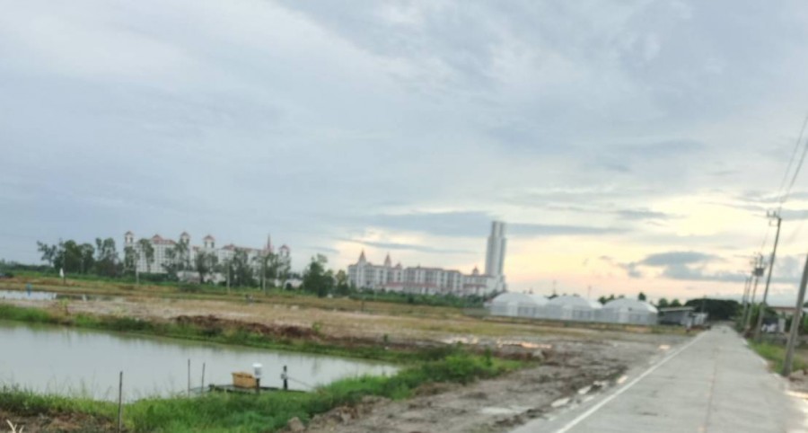 ขายที่ดิน 600 ตรว. ในซอยบางนาการ์เด้น (ถนนบางนา-ตราด กม.26) อำเภอบางเสาธง จ. สมุทรปราการ ใกล้ ABAC Bangna