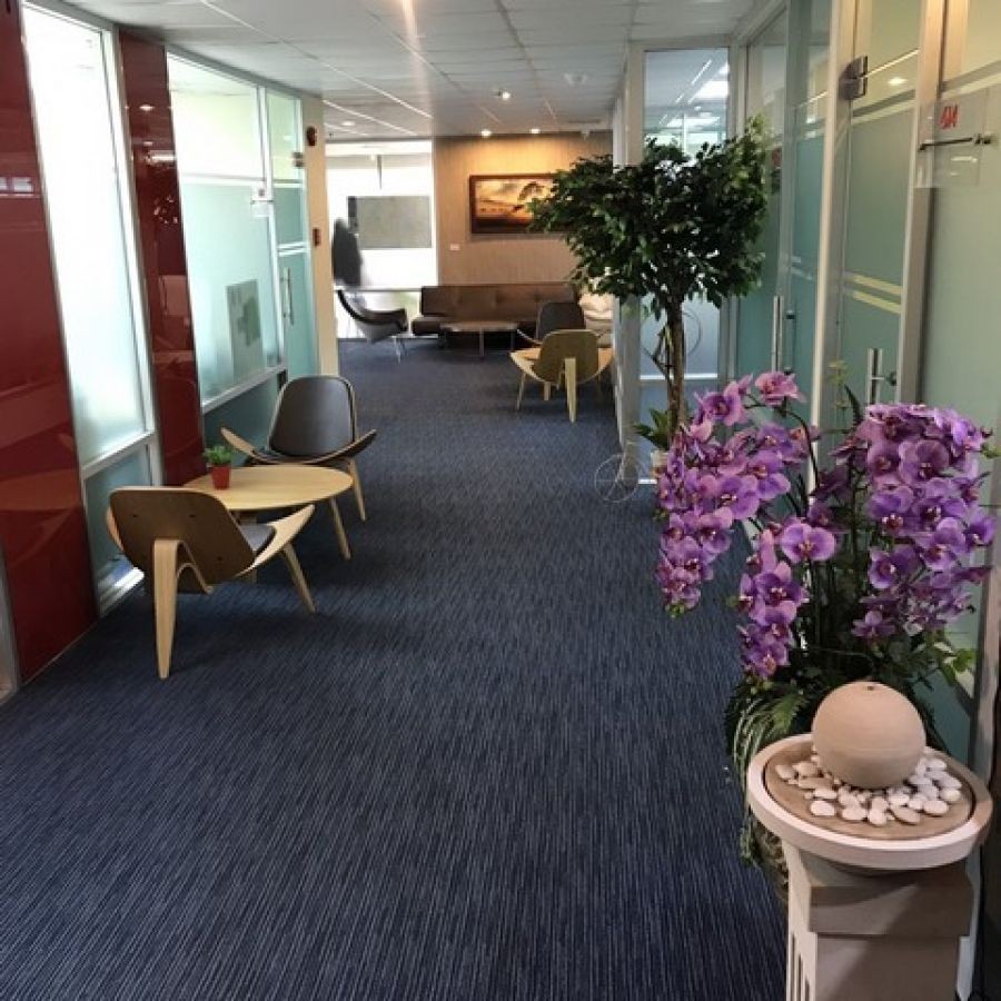 ออฟฟิศตกแต่งพร้อมใช้ ชิดลม เพลินจิต อาคารวานิสสา  มีพนักงาน 1 ท่านขึ้นไป