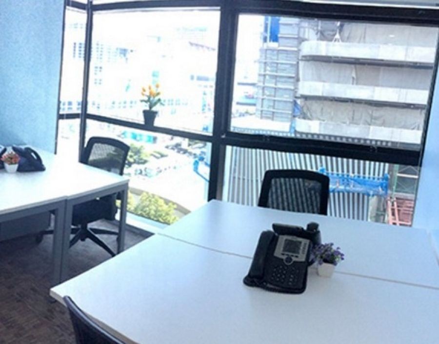 ออฟฟิศตกแต่งพร้อมใช้ ชิดลม เพลินจิต อาคารเกษร ทาวเวอร์ มีพนักงาน 1 ท่านขึ้นไป