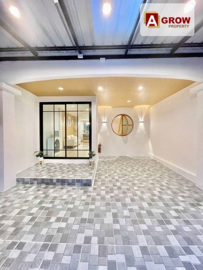 หมู่บ้านเจ้าพระยา8 บ้านสวยสไตล์มินิมอล เดินทางสะดวกใกล้ถนนราชพฤกษ์ทาวด่วนศรีรัชใกล้มอเตอร์เวย์บางใหญ่-กาญจนบุรี