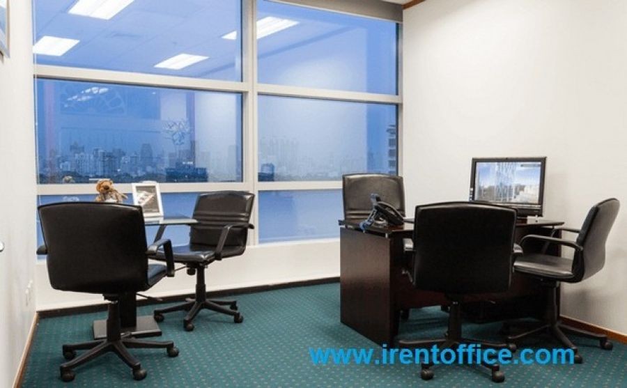 ออฟฟิศตกแต่งพร้อมใช้ สีลม  อาคารซิลลิคเฮ้าส์  มีพนักงาน 1 ท่านขึ้นไป