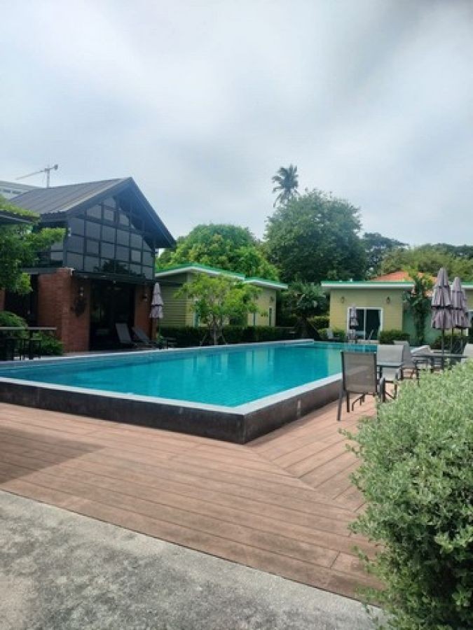 ปล่อยเช่ารีสอร์ทโซนจอมเทียน  ไม่ไกลจากทะเล ใกล้แม้คโครพัทยาใต้