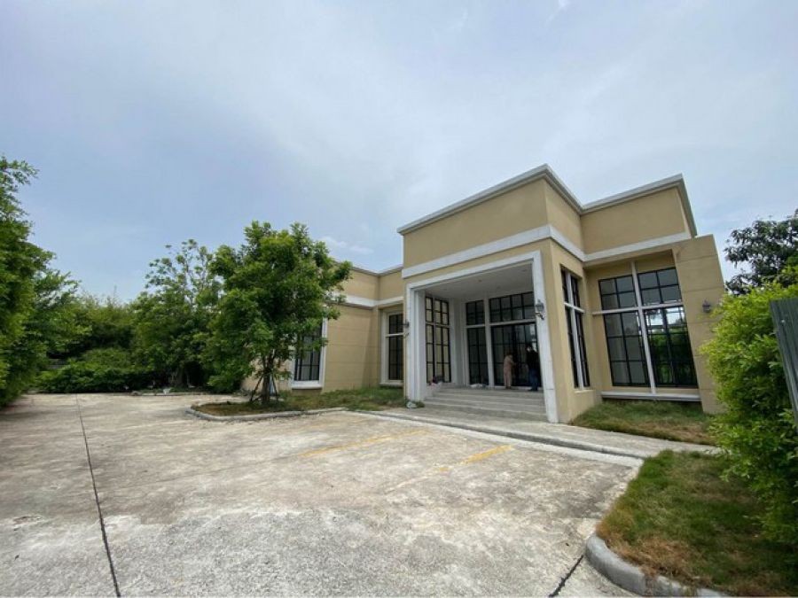 Me26ให้เช่าอาคารชั้นเดียวพร้อมที่ดิน เนื้อที่ 351 ตารางวา ย่านแบริ่ง   สถานีรถไฟฟ้าสถานีแบริ่ง