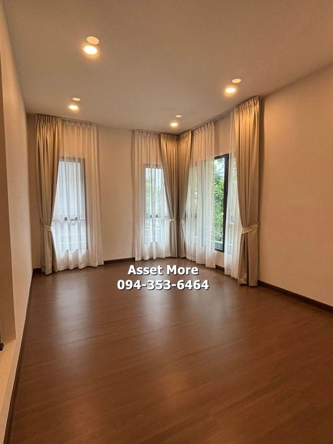 ให้เช่าบ้านเดี่ยว 2 ชั้น หมู่บ้านเดอะซิตี้ติวานนท์-งามวงศ์วาน หน้าบ้านไม่ชนใครเป็นส่วนตัว