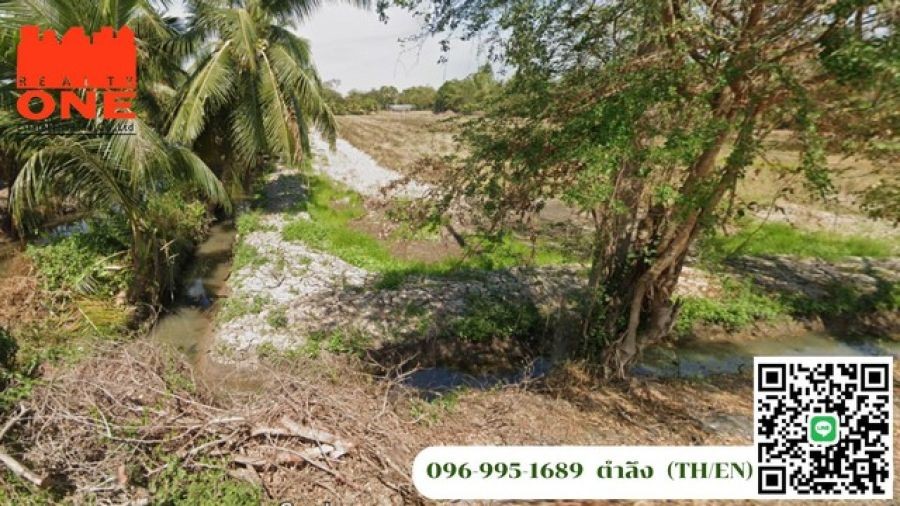 ขายที่ดินเปล่า 3 - 1 - 23 ตารางวา ติดถนนสาธารณะ ทำเลดี ใกล้แหล่งชุมชน ฉะเชิงเทรา