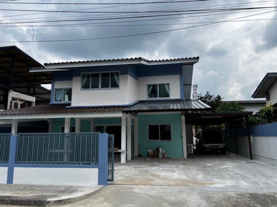 ให้เช่าบ้านเดี่ยว 2 ชั้น  หมู่บ้านสหกรณ์ เสรีไทย57  ใกล้มอเตอร์เวย์