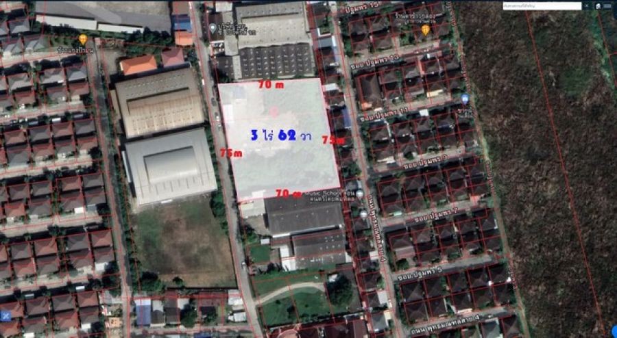 ขายที่ดิน  3ไร่  พุทธมณฑลสาย 4  ทรงที่ดินสวยๆ  ตารางวาละ 19000