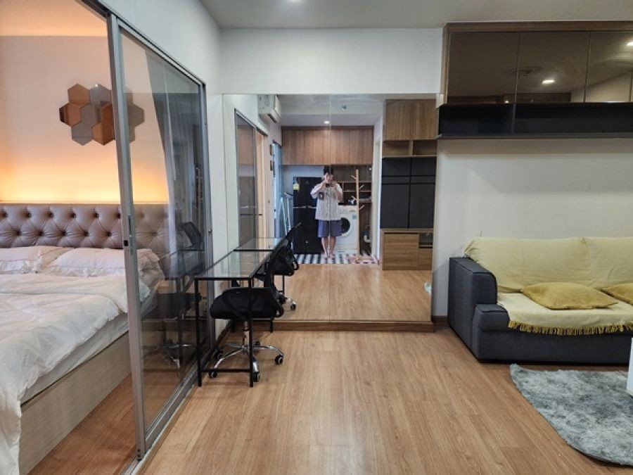 ขายคอนโด ศุภาลัย เวอเรนด้า รัชวิภา-ประชาชื่น 1 ห้องนอน ชั้น 20 วิวสระว่ายน้ำ วิวเมือง โล่งสบาย Tel 081-8286429