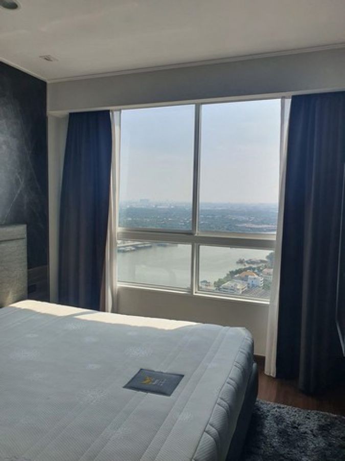 ให้เช่าคอนโด Supalai Prima Riva (ศุภาลัย พรีมา ริวา พระราม3 ) ห้องเห็นแม่น้ำ วิวสวย ลมดี ห้องใหญ่ 91ตรว. 2นอน Condo for rent