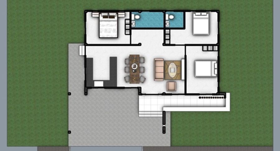 Ban khun จัดโปรแรงเปิดตัวต้อนรับหน้าฝน บ้านเดี่ยว ย่าน ลำลูกกาคลอง 7 ติดถนน 4 เลน โทร. 0953186031