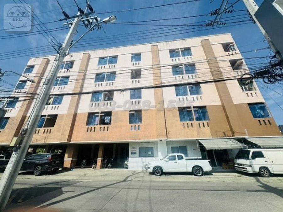 ขายอพาร์ทเม้นท์ทำเงิน 5 ชั้น Yield 8.3 % คุ้มค่าการลงทุน คืนทุนเร็ว ใกล้สถานีรถไฟฟ้าทิพวัล เนื้อที่ 166 ตารางวา ถนนเทพารักษ์