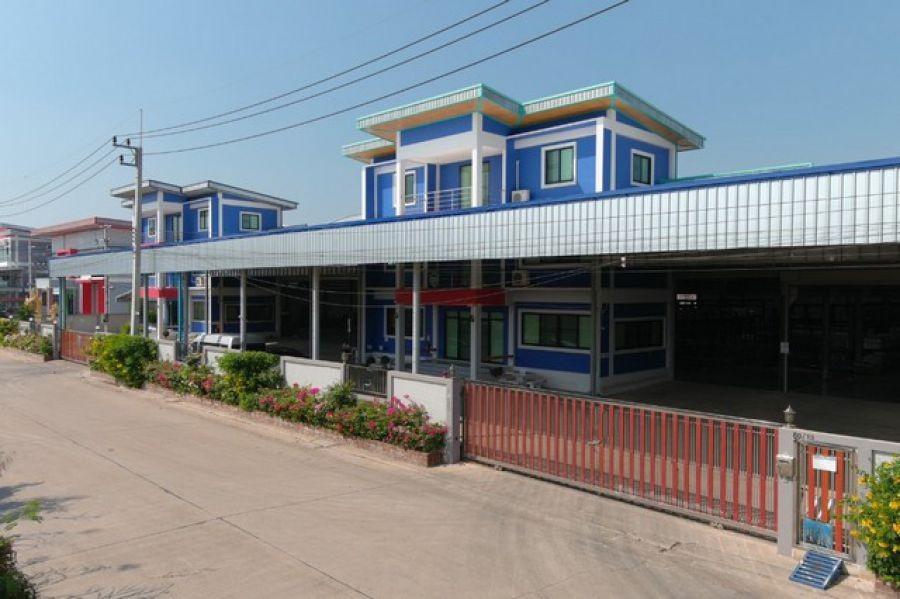 ขายโรงงาน พร้อม โกดัง ออฟฟิศ 3 ชั้น (ต.บ้านเกาะ จ.สมุทรสาคร)