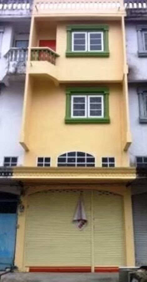 BTS ดอนเมือง 500ม. แฮปปี้ อเวนิว ดอนเมือง 200 ม.แหล่งช้อปปิ้ง  อาคารพาณิชย์ 3 ชั้น มีดาดฟ้า 3 นอน 2 น้ำ 21 ตร.วา. 257 ตร.ม