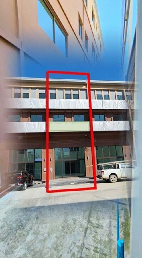 อาคารพาณิชย์ 3.5 ชั้น หน้ากว้างพิเศษ 6ม. แม็คโคร รังสิต 500 ม. ดอนเมือง-พหลโยธิน 81-91  ย่านธุรกิจ