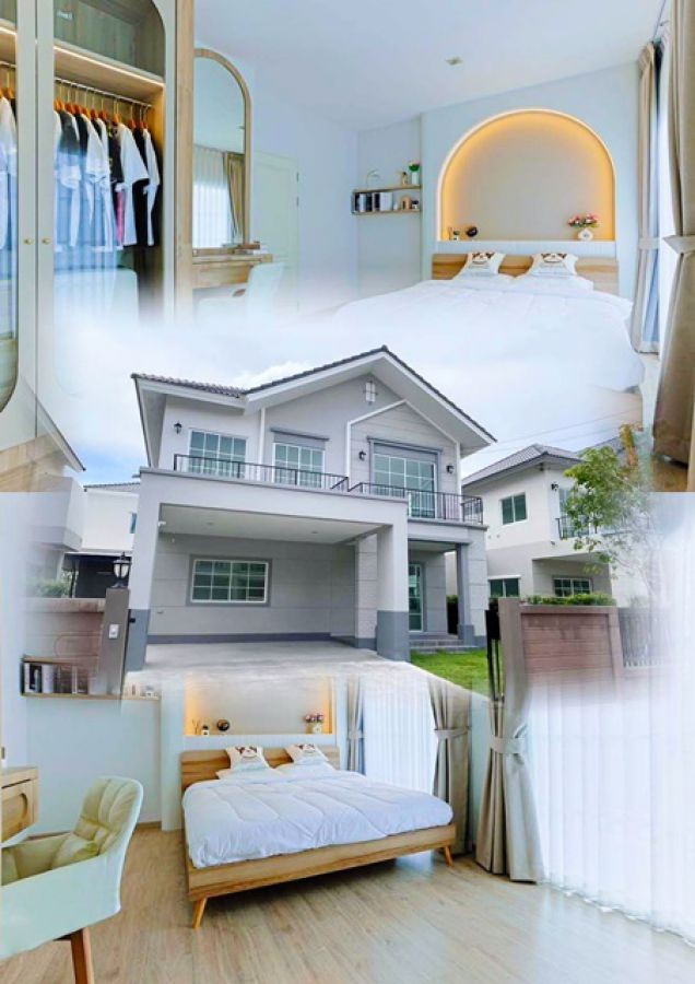 คาซ่า วิลล์ รัชดา คู้บอน 60ตรว.จตุโชติ คฤหาสน์หรู  2ชั้น 212ตรม.4นอน 3น้ำ 2คัน  วงแหวน - รามอินทรา คุ้มค่า