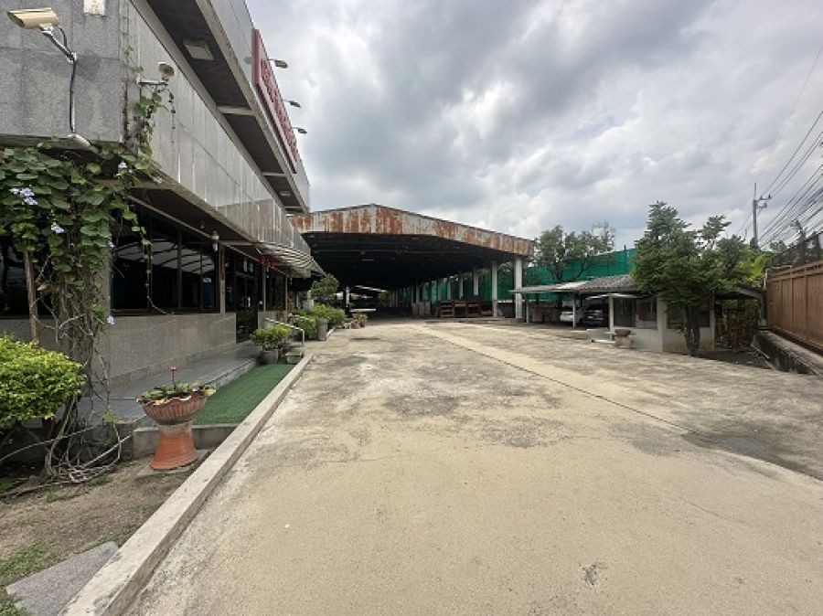 ขายด่วน! ที่ดินถมแล้ว + โกดัง ติดถนนใหญ่ 345   เหมาะลงทุน สร้างคลังสินค้า ออฟฟิศ หรือพัฒนาโครงการ