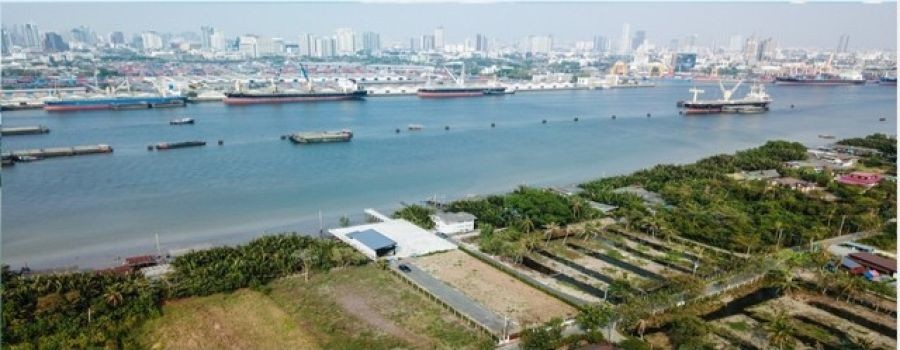 ขายที่ดิน ในคุ้งบางกะเจ้าติดแม่น้ำเจ้าพระยา 1-2-70 ไร่ ติดถนนเพชรหึงษ์ ซอย 57 ขาย 56 ล้านบาท  063 421 1269