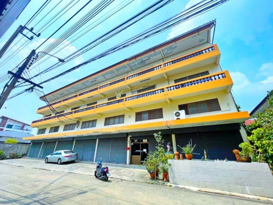 BTS อ่อนนุช 900ม. อาคารพาณิชย์ 7คูหา มีลิฟท์ 4 ชั้น โลตัส สุขุมวิท50 600ม.ถูกที่สุดในโลก 8นอน 5น้ำ 2,002 ตร.ม.  282ตร.วา.