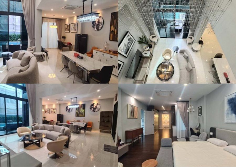 รามอินทรา เลียบด่วนเอกมัย เซ็นทรัลอีสต์วิวล์ รร.นานาชาตินีวา 300 ม.คฤหาสน์  Pool villa 3ชั้น จัดเต็มเฟอร์พร้อมลิฟท์ 80 ตร.ว.300 ตร.ม.ใหม่