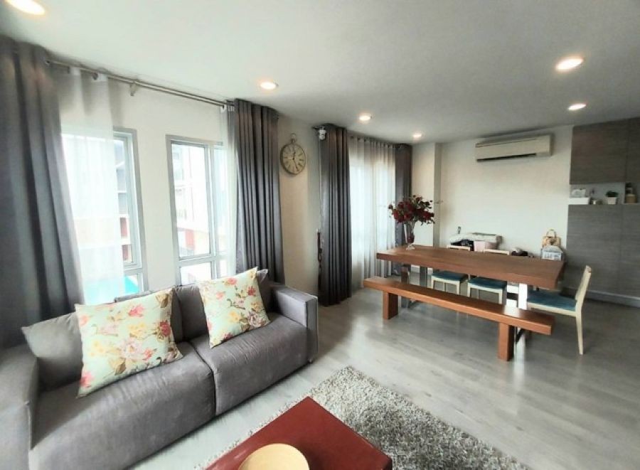 ขายคอนโด แชมเบอร์ส (CHAMBERS) รามอินทรา ห้องพร้อมอยู่เฟอร์ครบ วิวสระว่ายน้ำ ห้องใหญ่สภาพดีมากกก ห้องนี้ถูกสุดในโครงการ