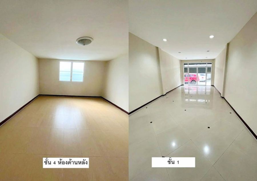 พระราม3 180ม. เทอร์มินอล21 ตลาดเพิ่มทรัพย์ 900 ม.อาคารพาณิชย์ 3.5 ชั้น 3นอน 4 น้ำ ทำเลเยี่ยม 17 ตร.วา.220 ตร.ม. ถ.พระรามที่ 3 เจริญราษฎร์