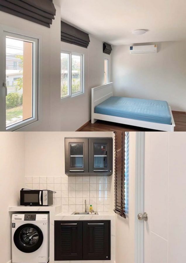 เครื่องใช้ไฟฟ้า Lotus สายไหม 1 กม.บ้านเดี่ยว 2 ชั้น หลังใหม่ 3 นอน จัดเต็มเฟอร์  2 น้ำ บ้านไม่หันชนใคร