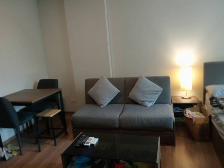 คอนโด ห้องสตูดิโอ ขั้น1 วิวสวน ดีคอนโด ธาร จรัญ Dขาย Condo Tann Charan จรัญฯ-บางขุนนนท์ พร้อมอยู่ ใกล้รถไฟฟ้า เฟอร์นิเจอร์บิวท์อิน ครบชุด