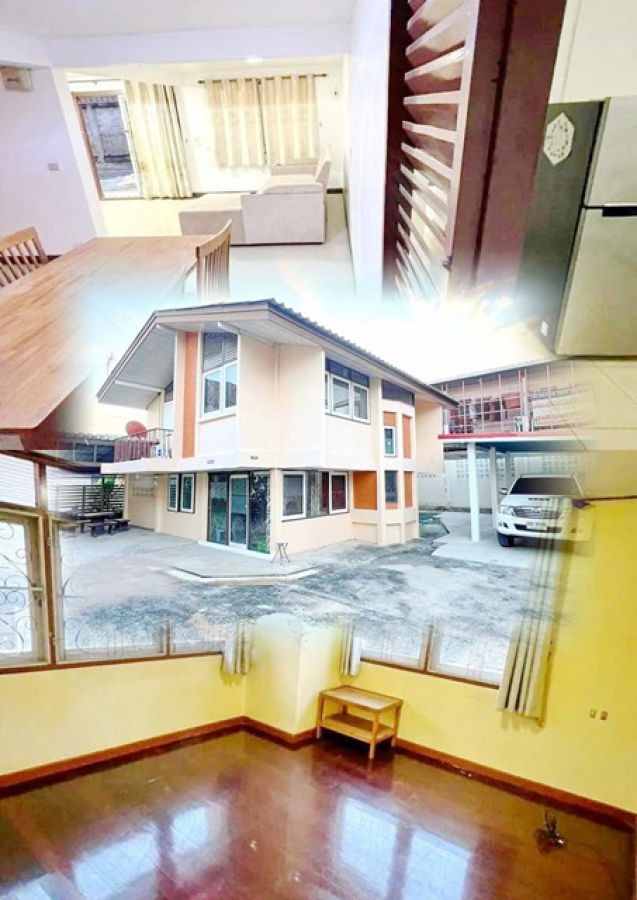 บ้านเดี่ยว 2 ชั้น โลตัส ปทุมธานี 1.0 กม. 3 นอน 2 น้ำ แม็คโคร 102 ตร.วา.302 ตร.ม. รพ.ปทุมธานี 1.0 กม ใจกลางเมืองปทุมธานี ให้เช่า 1 แอร์