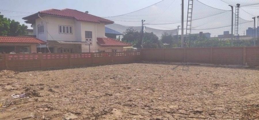 ขายที่ดินสี่เหลี่ยมผืนผ้า ซ.รามคำแหง 24 แยก12 ขนาด 107 ตรว.ใกล้สถานี MRT หน้าม.รามคำแหง