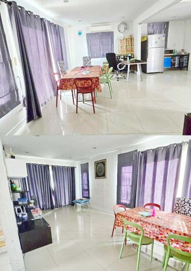 ตลาดสัมมากรเมืองเอก 2.3 กม.บ้าน 2 ชั้น  พร้อมเฟอร์ เครื่องใช้ไฟฟ้า 2ชั้น 3นอน 3น้ำ 65 ตร.วา.255 ตร.ม.ทะเลสาบขนาดใหญ่ MRT รังสิต 3.7 กม.