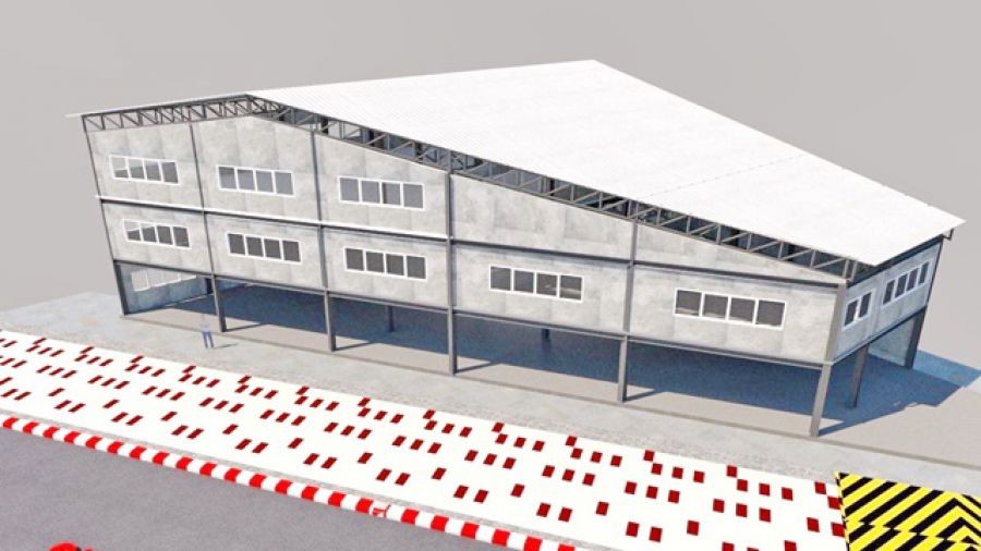 โชว์รูม สำนักงาน 3 ชั้น สวนหลวง ร.9 ติดถนนใหญ่ ตลาดรถไฟศรีนครินทร์ 2.4 กม 250 ตรว.1500 ตรม.รพ.สินแพทย ให้เช่า-ขาย พัฒนาการ