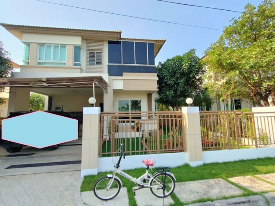 ตรงปก! ตลาดสดเจโม 3กม. เมกาบางนา 2 กม. เลี้ยงสัตว์ได้ ให้เช่าคฤหาสน์ หรู 4นอน ถูกมาก  วงแหวน อ่อนนุช 61 ตรว. 200 ตรม.   4น้ำ บุราสิริ ประเวศ