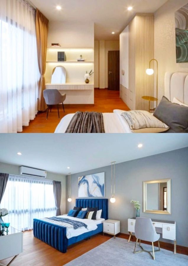 พูลวิลล่าหรู 2 ชั้น พร้อมสระว่ายน้ำ 80ตร.วา. 4 นอน หางดง รร.นานาชาติมอนเตสซอรี่ เชียงใหม่ 1.3 กม หรูหรา 5น้ำ เฟอร์บิวท์อินท์