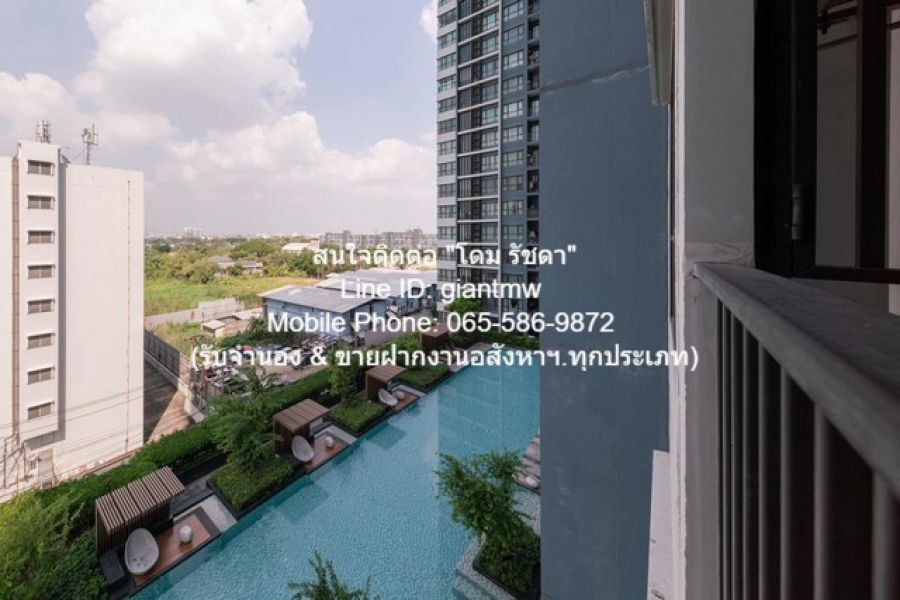 CONDO เดอะ เบส พระราม 9 - รามคำแหง The Base Rama 9 - Ramkhamhaeng 26 SQ.M. 1Bedroom 1850000 บาท ใกล้ Airport Link รามคำแหง ทำเลทอง กรุงเทพ