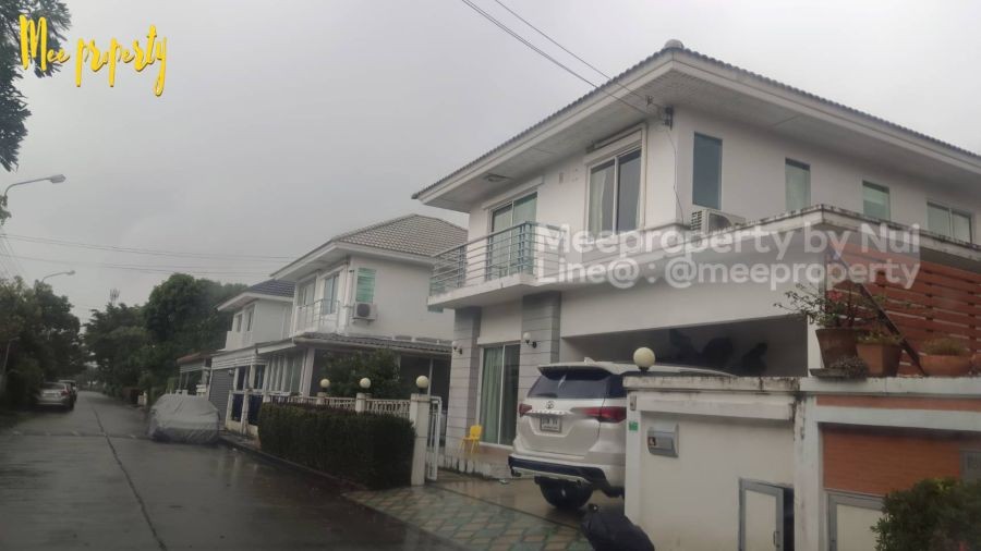 ขายบ้านเดี่ยว 2 ชั้น ขนาด 50 ตร.ว.พื้นที่ใช้สอย 146 ตร.ม. โครงการ เพอร์เฟคพาร์ค พระราม5 บางใหญ่  ต.บางแม่นาง อ.บางใหญ่ จ.นนทบุรี ME-175