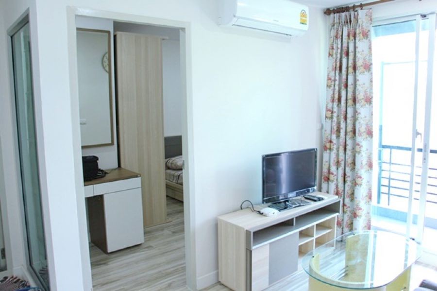 เฟอร์พร้อม ให้เช่าคอนโดขาดทุน 28 ตรม.ชั้น3 1นอน S9 Condo ตึกD ทำเลดีใหม่ สัมมากร MRTบางรักใหญ่ 100ม. ราชพฤกษ์ รัตนาธิเบศร์