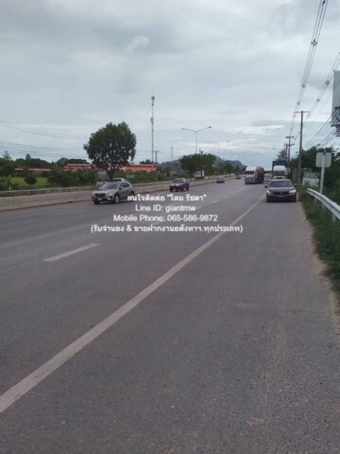 พื้นที่ดิน ขายที่ดินเปล่าติดถนนเพชรเกษม (ทางหลวงหมายเลข 4) ชะอำ จ.เพชรบุรี 14-0-76 ไร่ (36 ล้านบาท)  ไม่ไกลจาก ห่างจากหาดชะอำ ประมาณ 15 กม. 36000000 BAHT.  ขนาดเท่ากับ 14 ไร่ 0 Ngan 76 SQ.WA พร้อมเข้าอยู่ เพชรบุรี