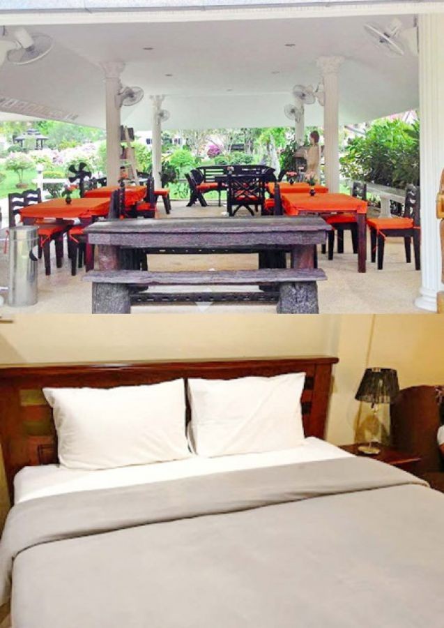 พิ้นที่ 2 ไร่  2 ชั้น ให้เช่า 40นอน มีสระว่ายน้ำ วิลล่า รีสอร์ท  ฟลาวเวอร์แลนด์ พัทยา 200 ม.40น้ำ พรประภานิมิต วัดเขาโพธิ์ทอง