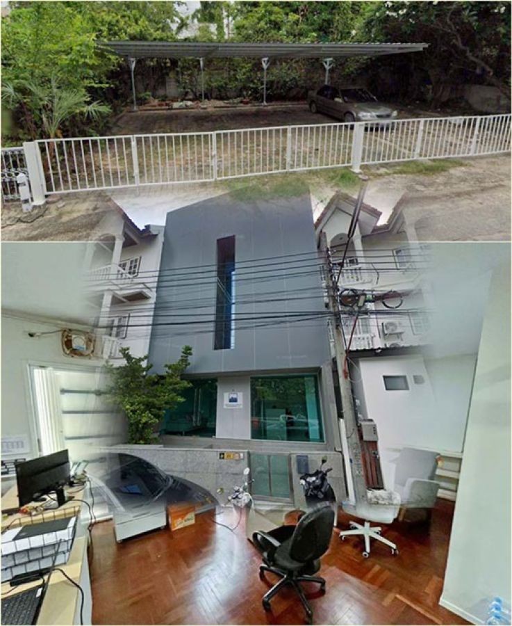 มีห้อง pantry อาคารสำนักงาน 3 ชั้น อ่อนนุช 84-90 5นอน 6จอดรถ  2 น้ำ มีห้องประชุม 40ตร.วา.252 ตร.ม.5 แอร์  รร.นานาชาติชาร์เตอร์ 1.5 กม.