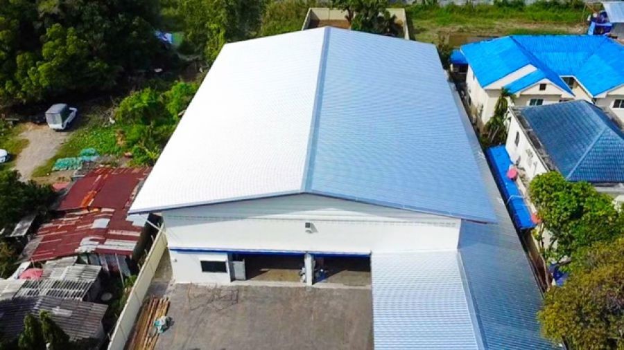 ถ.สุขุมวิท 77 MRTศรีนุช 800ม.รีโนเวทใหม่ โรงงาน 7-ELEVEN  พร้อมออฟฟิศ 395 ตร.วา.1,405 ตร.ม.ให้เช่า   อ่อนนุช60-70