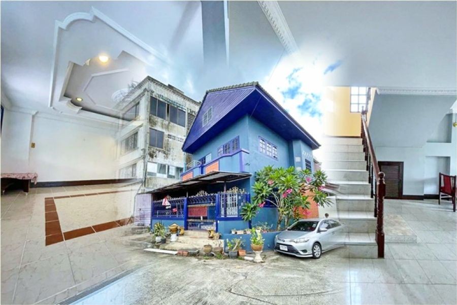 พัฒนาการ57-63 Airport Link หัวหมาก 1.7 กม. ม.นานาชาติแสตมฟอร์ด 600 ม.บ้านเดี่ยว 2 ชั้นหลังมุม 90ตร.วา.  รร.นานาชาติเซนต์จอร์จ 900 ม.ตลาด